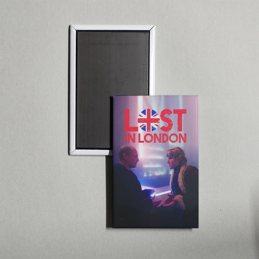 Lost in London Mini Movie Fridge Magnet
