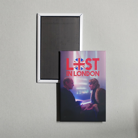 Lost in London Mini Movie Fridge Magnet