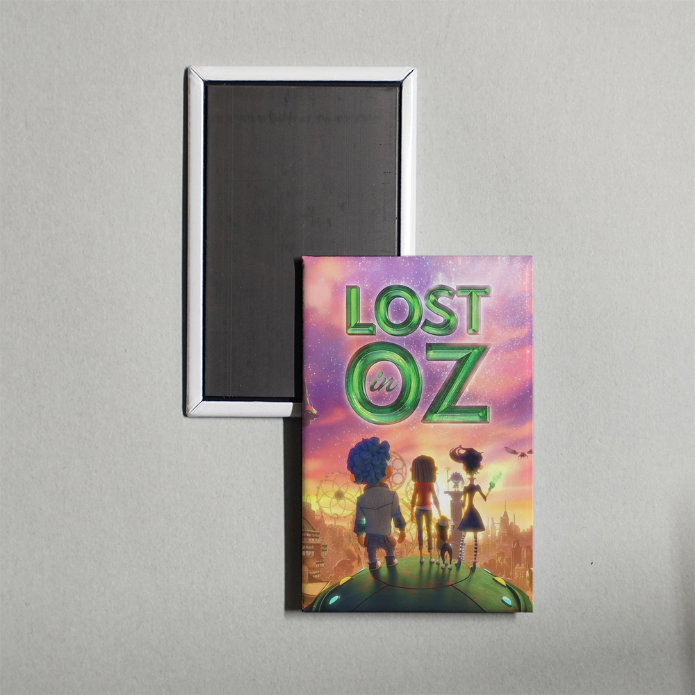 Lost in Oz TV Show Fridge Magnet