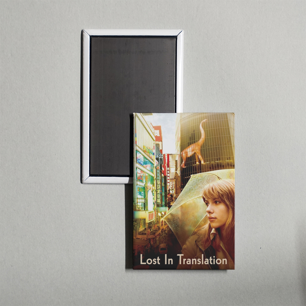 Lost in Translation Mini Movie Fridge Magnet