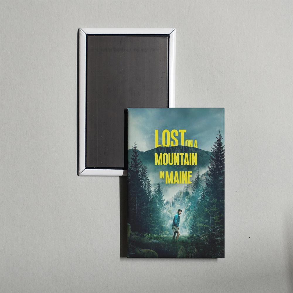 Lost on a Mountain in Maine Mini Movie Fridge Magnet