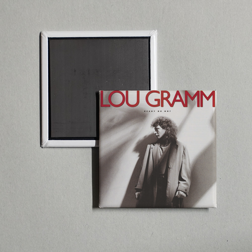 Lou Gramm - Ready Or Not Album Cover Fridge Magnet