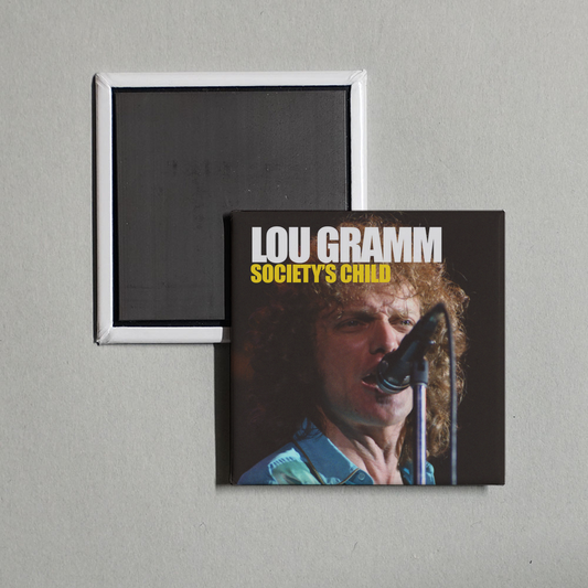 Lou Gramm - Society's Child Album Cover Fridge Magnet