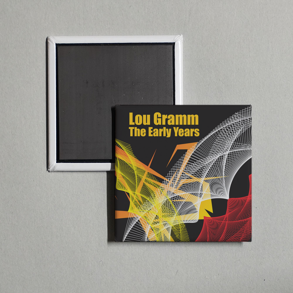 Lou Gramm - The Early Years Album Cover Fridge Magnet