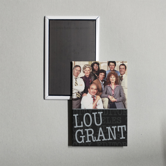 Lou Grant TV Show Fridge Magnet