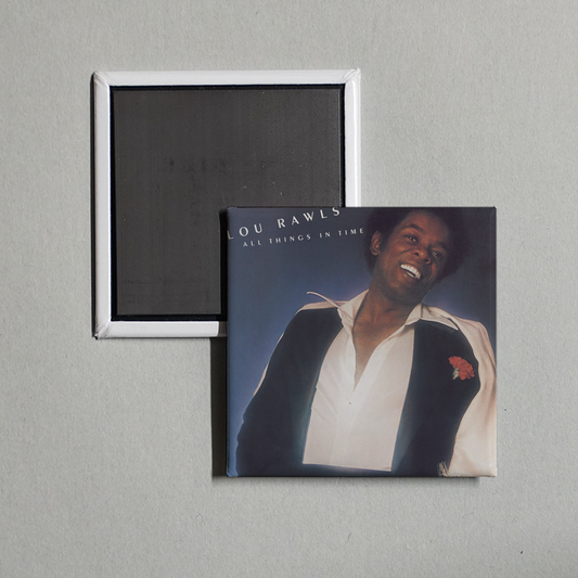 Lou Rawls - All Things In Time Album Cover Fridge Magnet