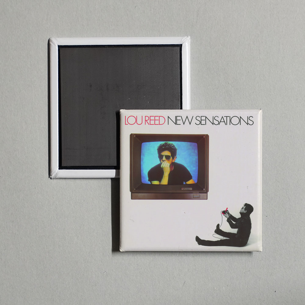 Lou Reed - New Sensations Album Cover Fridge Magnet