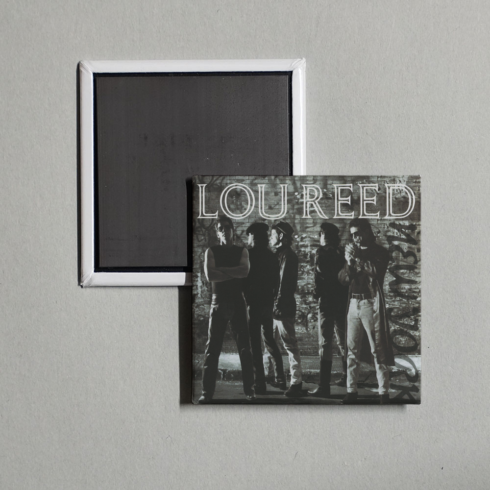 Lou Reed - New York Album Cover Fridge Magnet