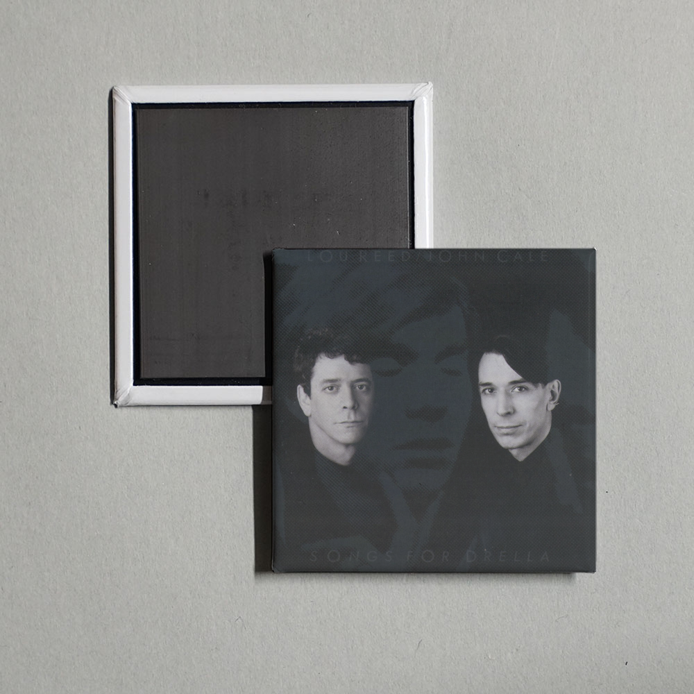 Lou Reed - Songs For Drella Album Cover Fridge Magnet