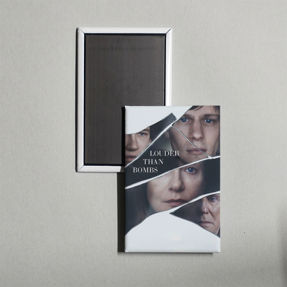 Louder Than Bombs Mini Movie Fridge Magnet