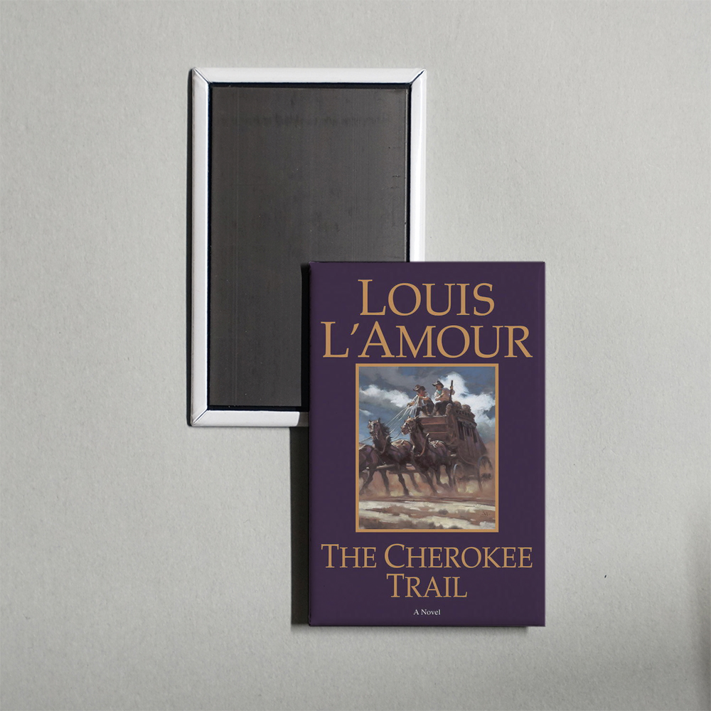 Louis L'Amour's The Cherokee Trail Mini Movie Fridge Magnet