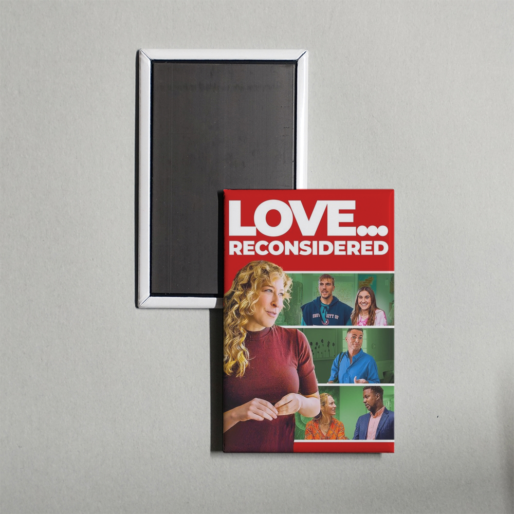 Love... Reconsidered Mini Movie Fridge Magnet