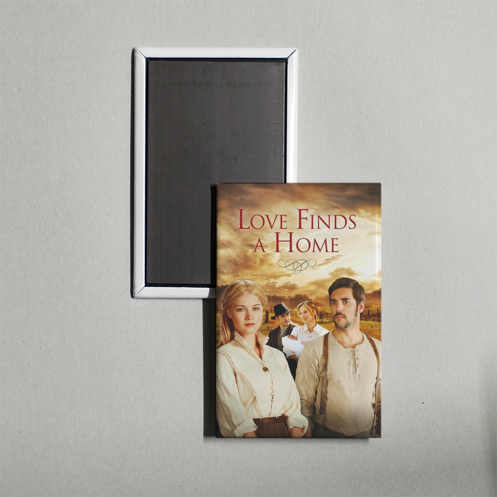Love Finds A Home Mini Movie Fridge Magnet