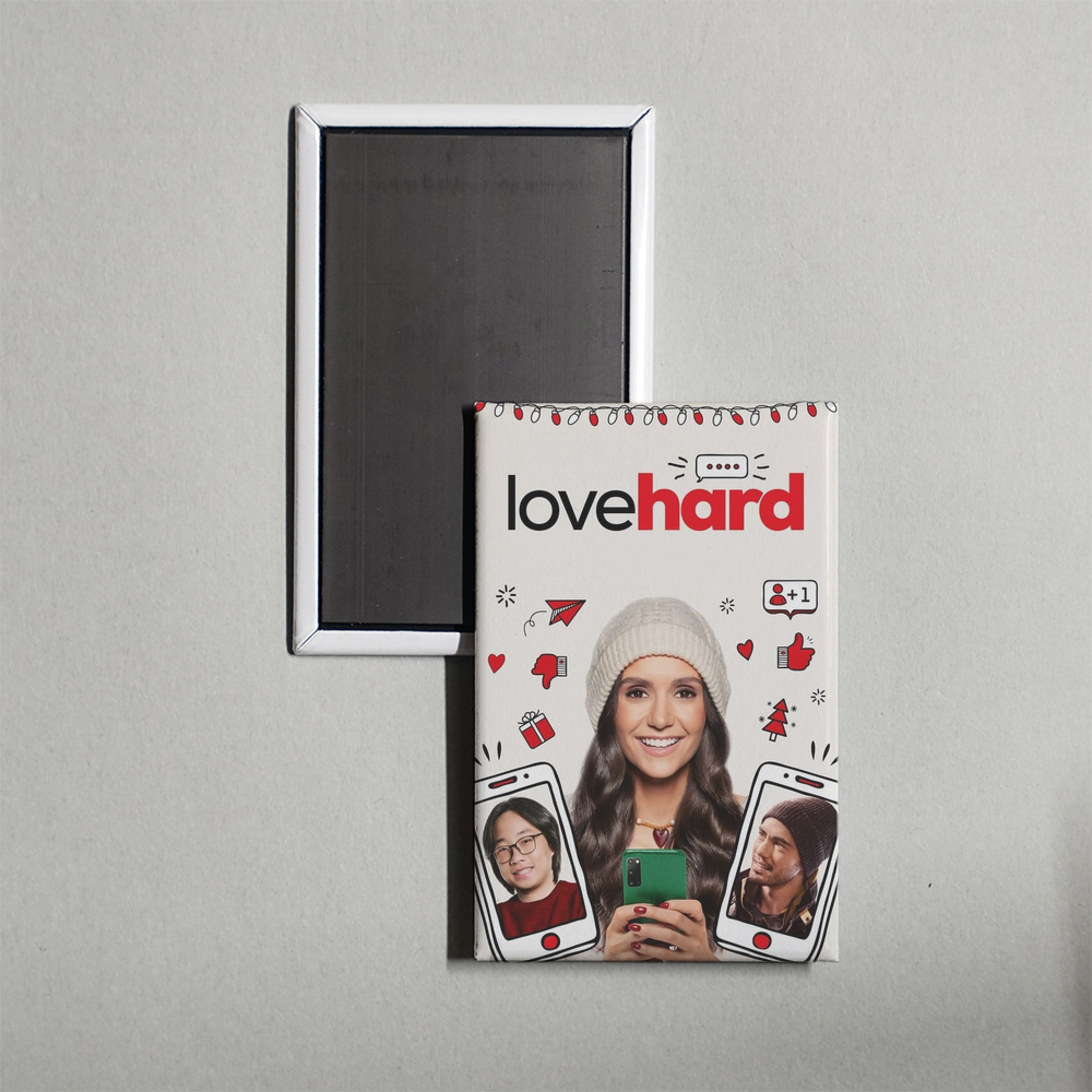 Love Hard Mini Movie Fridge Magnet