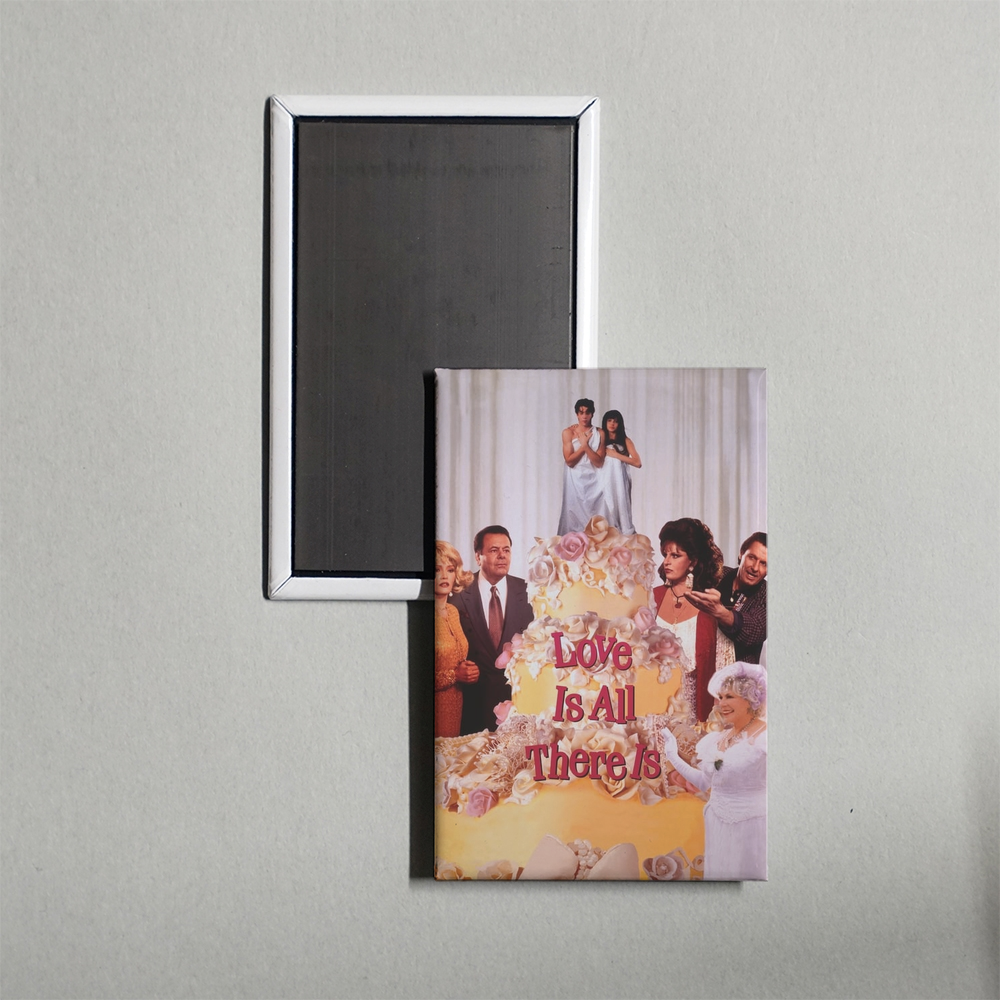 Love Is All There Is Mini Movie Fridge Magnet