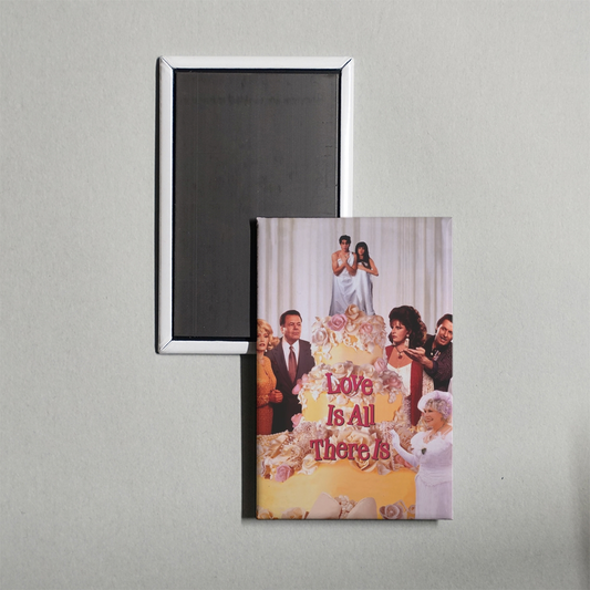 Love Is All There Is Mini Movie Fridge Magnet