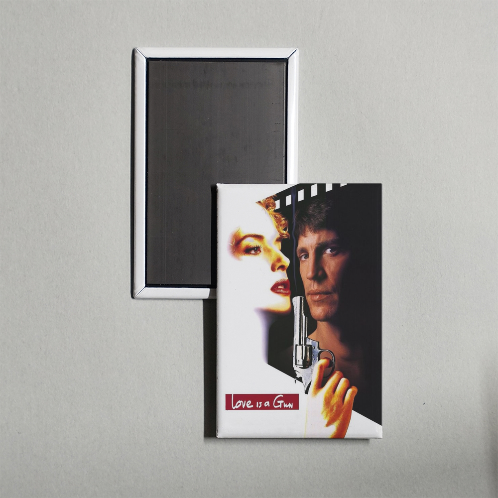 Love Is a Gun Mini Movie Fridge Magnet