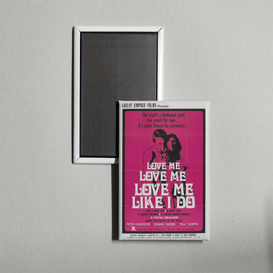 Love Me Like I Do Mini Movie Fridge Magnet