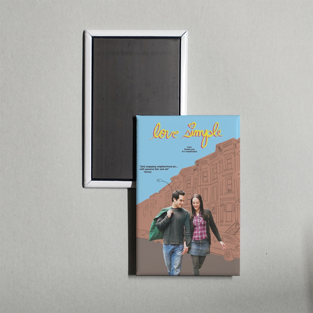 Love Simple Mini Movie Fridge Magnet