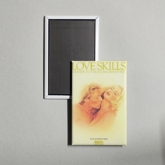 Love Skills A Guide to the Pleasures of Sex Mini Movie Fridge Magnet