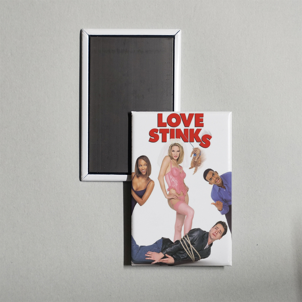 Love Stinks Mini Movie Fridge Magnet