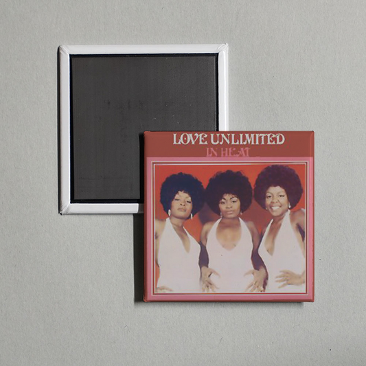 Love Unlimited - In Heat Album Cover Fridge Magnet