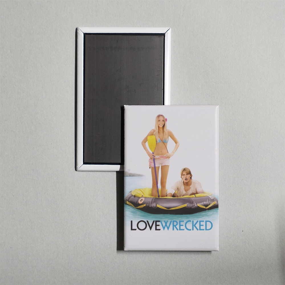 Love Wrecked Mini Movie Fridge Magnet