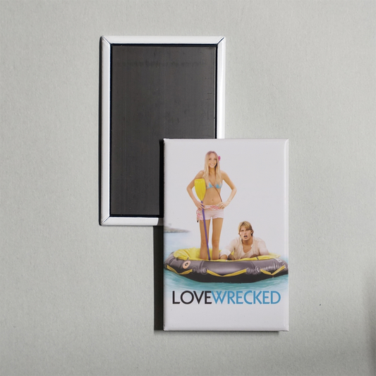Love Wrecked Mini Movie Fridge Magnet