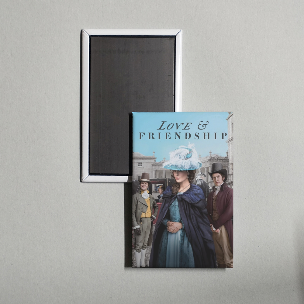 Love & Friendship Mini Movie Fridge Magnet