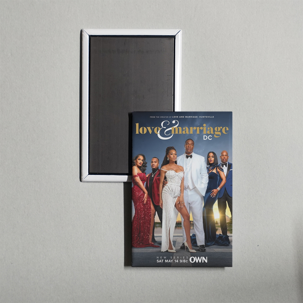Love & Marriage DC TV Show Fridge Magnet