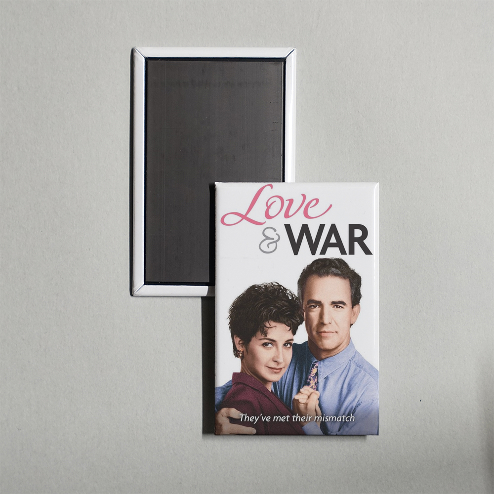 Love & War TV Show Fridge Magnet