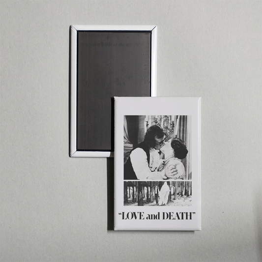 Love and Death Mini Movie Fridge Magnet