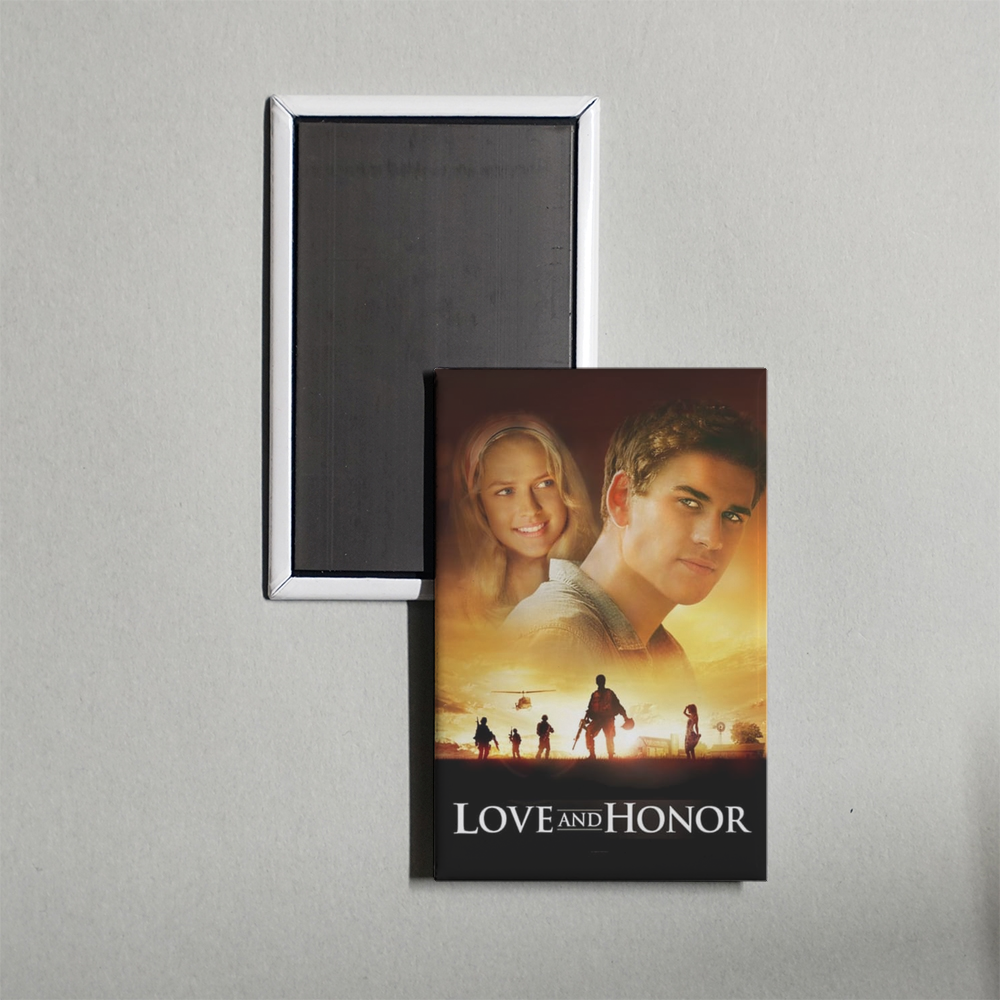 Love and Honor Mini Movie Fridge Magnet