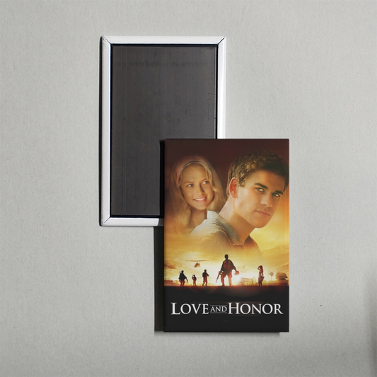 Love and Honor Mini Movie Fridge Magnet