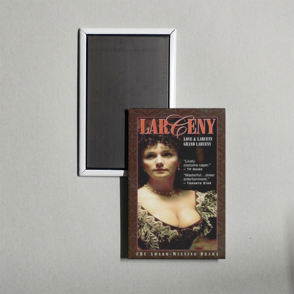 Love and Larceny Mini Movie Fridge Magnet