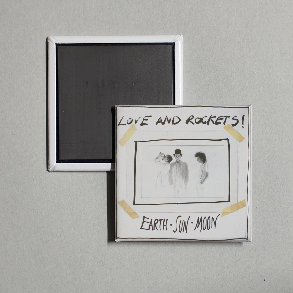 Love and Rockets - Earth Sun Moon Album Cover Fridge Magnet