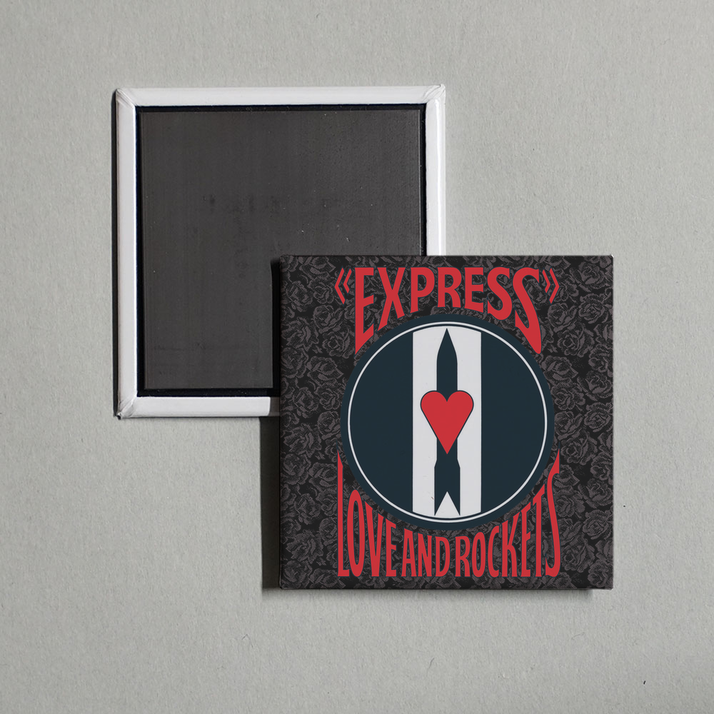 Love and Rockets - Express Album Cover Fridge Magnet
