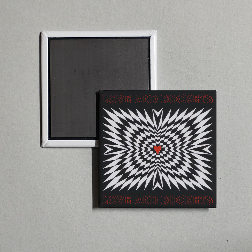 Love and Rockets - Love and Rockets Album Cover Fridge Magnet