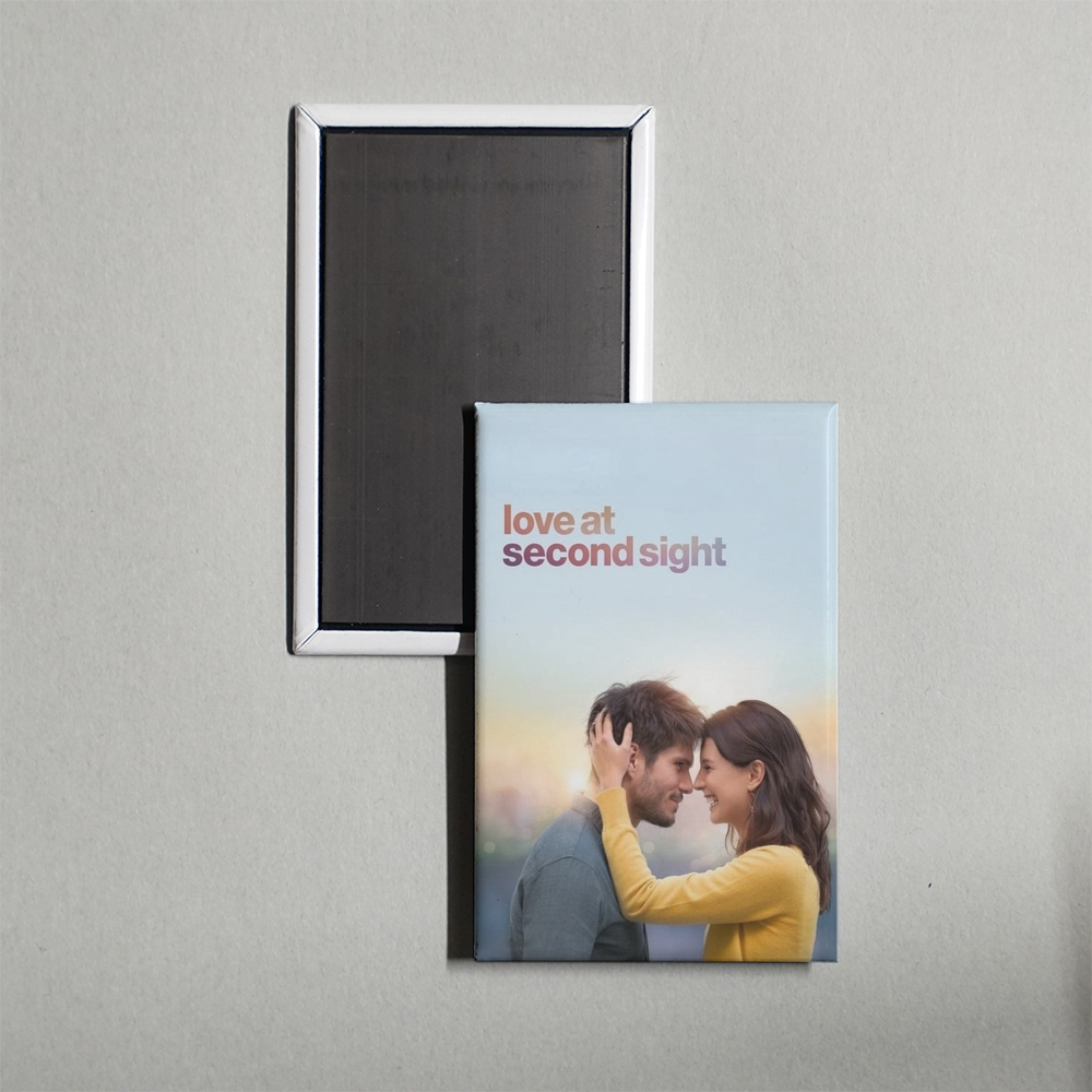 Love at Second Sight Mini Movie Fridge Magnet