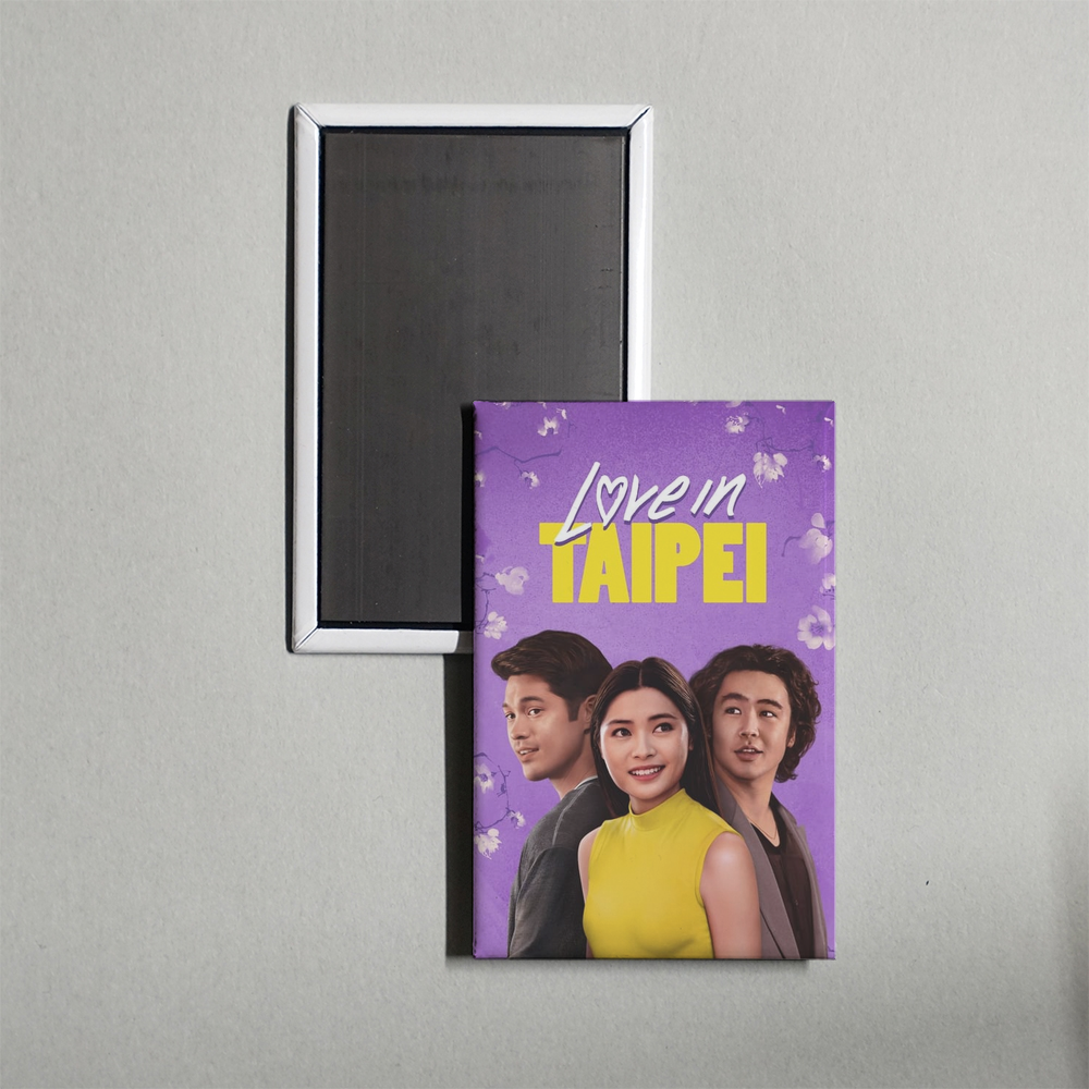 Love in Taipei Mini Movie Fridge Magnet