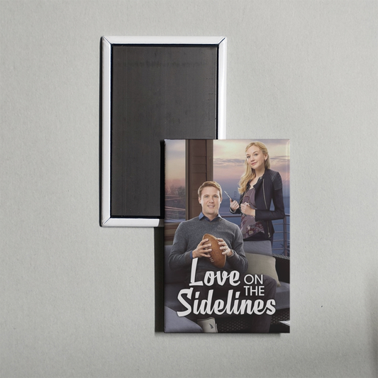 Love on the Sidelines Mini Movie Fridge Magnet