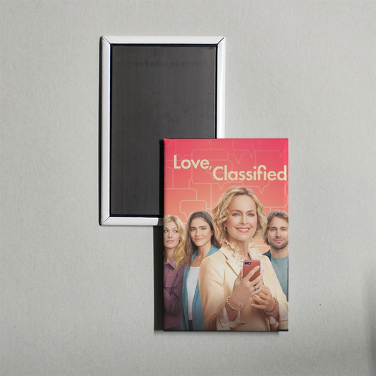 Love, Classified Mini Movie Fridge Magnet