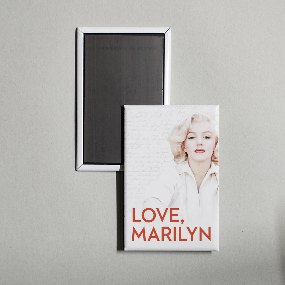 Love, Marilyn Mini Movie Fridge Magnet