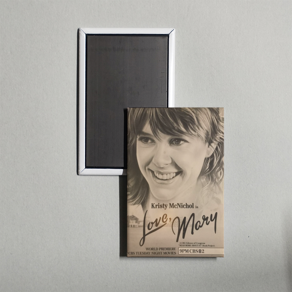 Love, Mary Mini Movie Fridge Magnet