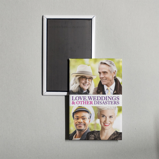 Love, Weddings & Other Disasters Mini Movie Fridge Magnet