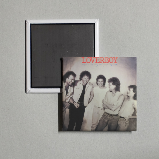 Loverboy - Lovin' Every Minute Of It Album Cover Fridge Magnet
