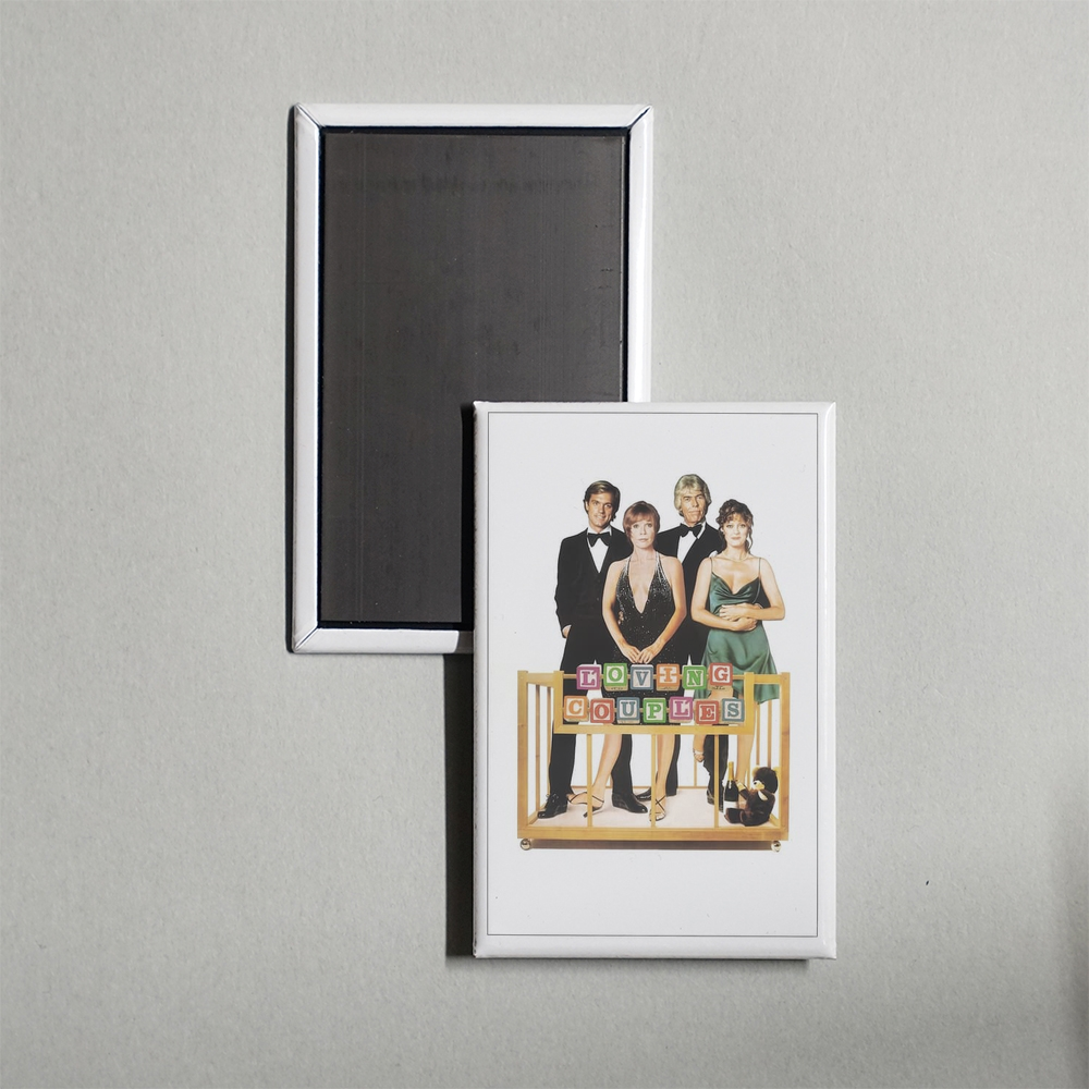 Loving Couples Mini Movie Fridge Magnet