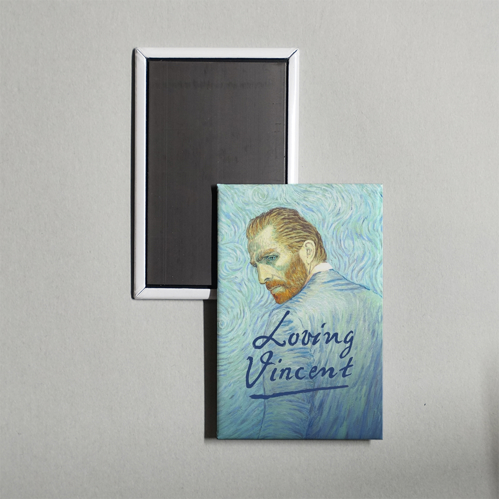 Loving Vincent Mini Movie Fridge Magnet