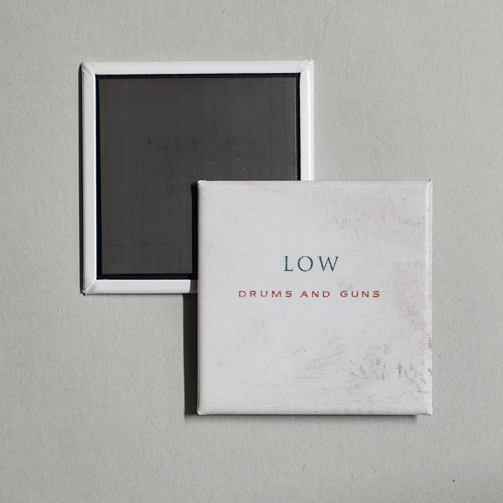 Low - Drums and Guns Album Cover Fridge Magnet