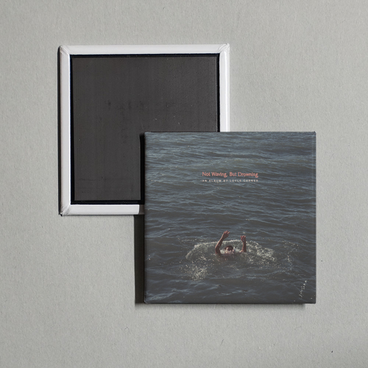 Loyle Carner - Not Waving, But Drowning Album Cover Fridge Magnet